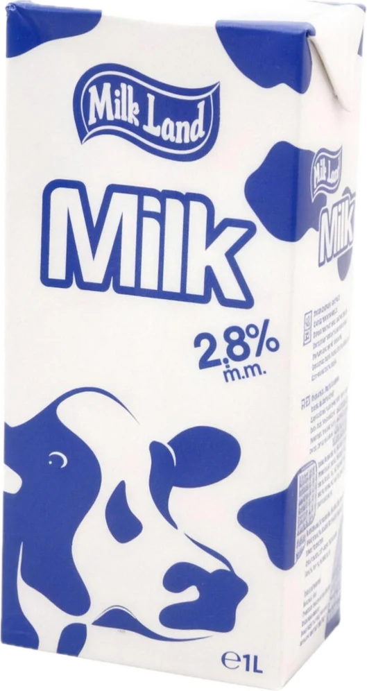Milkland Milk Land Milk 2,8 posto, pakovanje 1 L