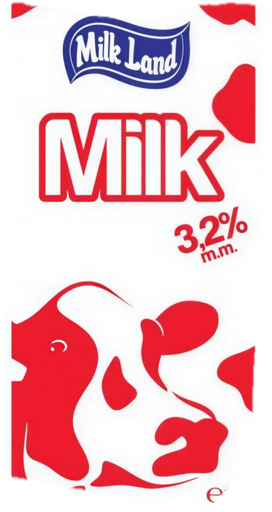 Milkland Milk Land Milk 3,2 posto, pakovanje 1 L