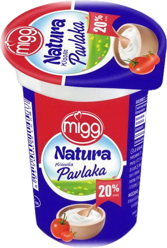 Natura Kisela pavlaka 20 posto, pakovanje 300 g