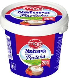 Natura Kisela pavlaka 20 posto, pakovanje 800 g